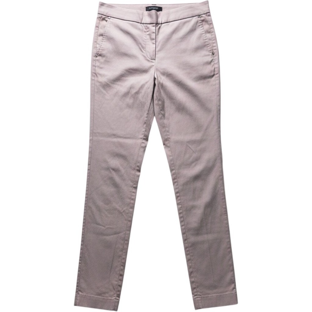 Jones New York Signature Womens Mauve Slim Leg Pull On Pants Size S Rose Pink